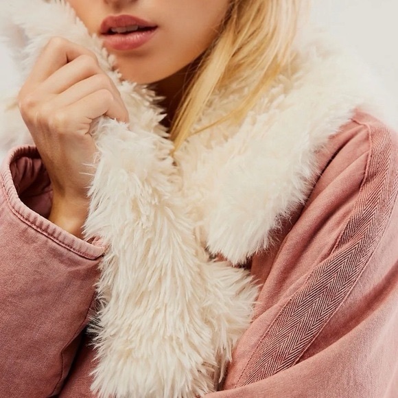 STUNNING! Free People upgraded denim jacket - Picture 13 of 16